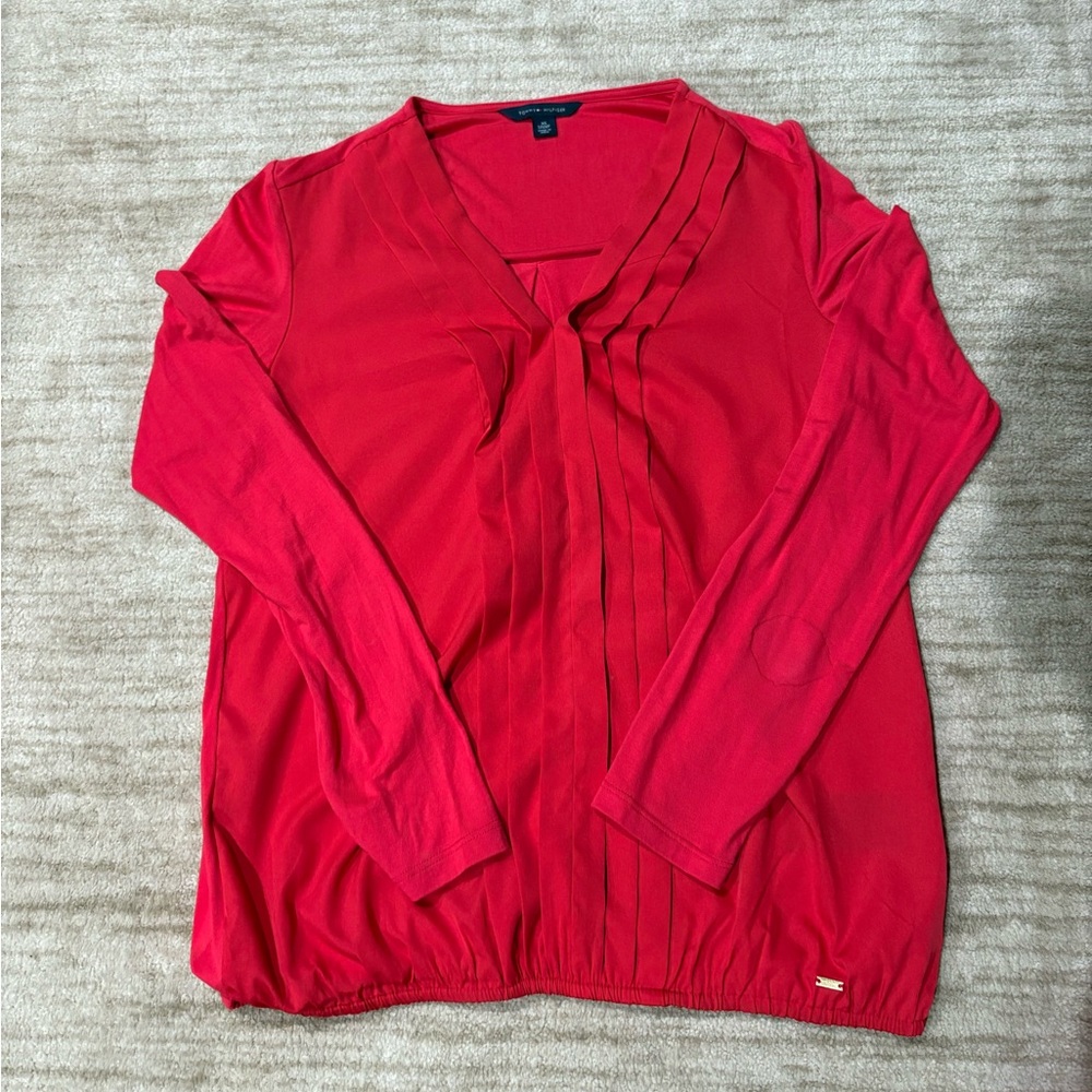 Tommy Hilfiger Red Blouse